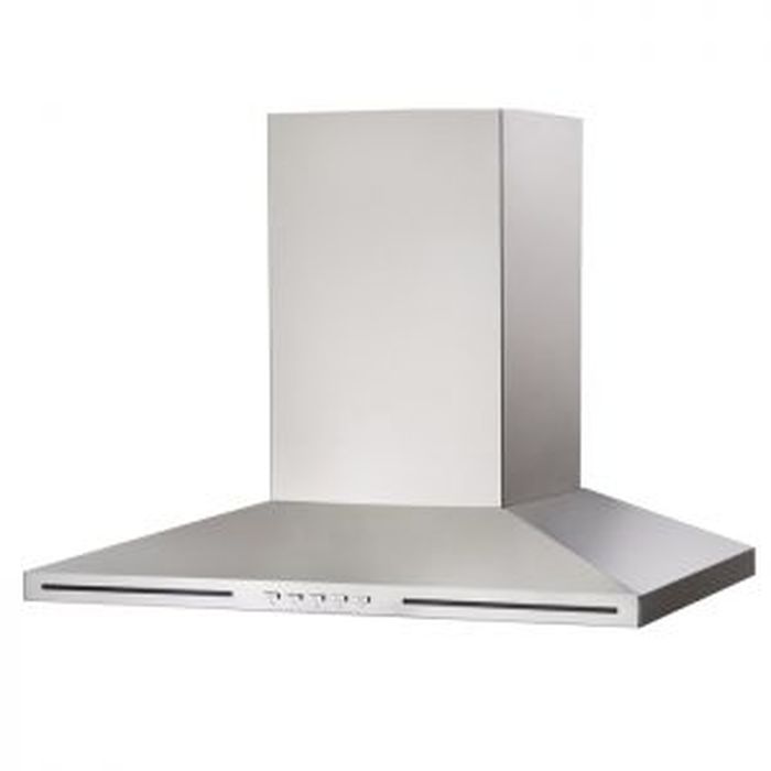 36&quot; CHIM WALL MT 500 CFM SS, LED, 3 SPEED, BAFFLE