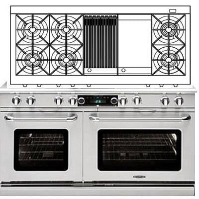 30&quot; Connoisseurian  Open Burner/Dual Fuel