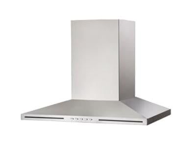 24&quot; CHIM WALL MT 500 CFM SS, LED, 3 SPEED, BAFFLE
