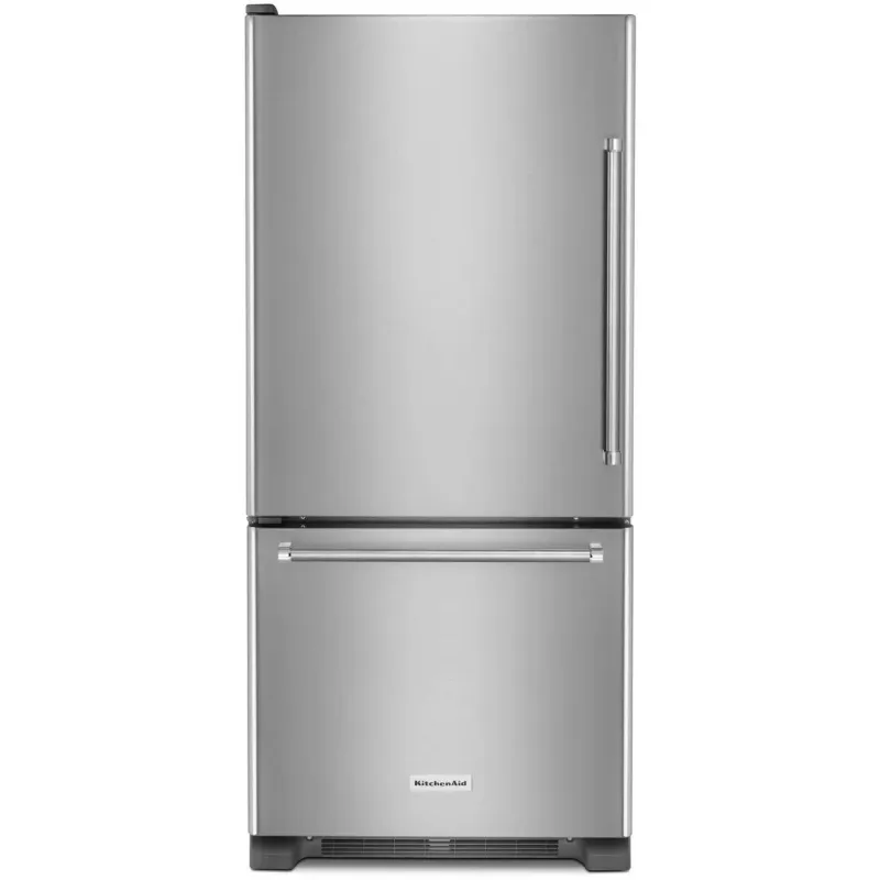 19 cu.ft. 30-Inch Width Full Depth Non Dispense Bottom Mount Refrigerator