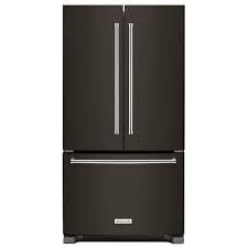 25 Cu. Ft. 36-Width Standard Depth French Door Refrigerator with Interior Dispense and PrintShield™ Finish