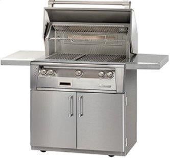 36&quot; SearZoneTM Grill and Cart, 660 sq.in. grill surface, 2 Burner + 1 Sear Burner, NG
