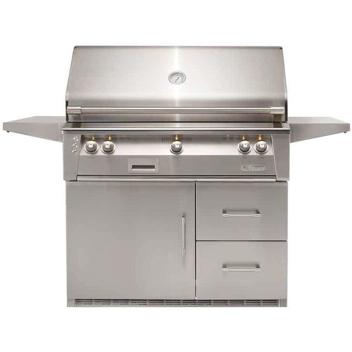 42&quot; Standard Grill and Refrigerated Cart, 770 sq.in. grill surface, 3 Burner, LP