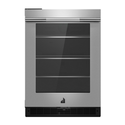 JUGFL242HL &quot;RISE™ 24&quot;&quot;  Under Counter Glass Door Refrigerator, Left Swing&quot;