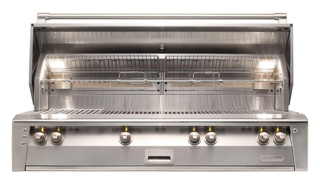 56&quot; Standard All Grill and Refrigerated Cart, 998 sq.in. grill surface, 3 Burner + 1 Sear Burner, NG