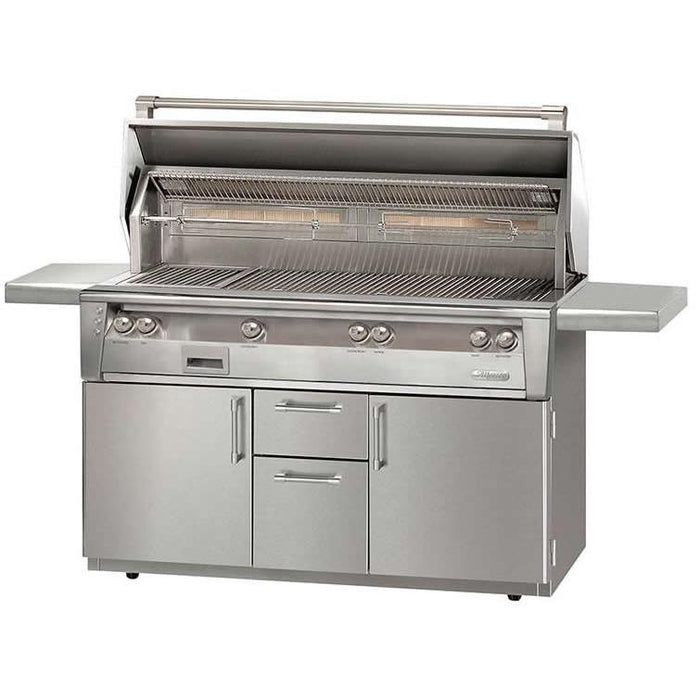 56&quot; Standard All Grill and Deluxe Cart, 998 sq.in. grill surface, 3 Burner + 1 Sear Burner, LP