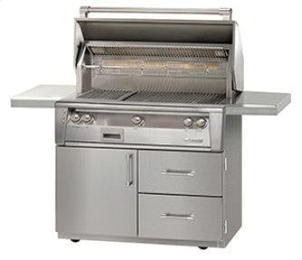 42&quot; SearZoneTM Grill and Deluxe Cart, 770 sq.in. grill surface, 2 Burner + 1 Sear Burner, NG