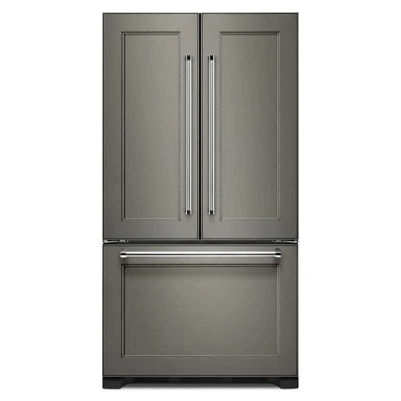 22 cu.ft. 36-Inch Width Counter Depth Panel Ready with Interior Dispense French Door Refrigerator