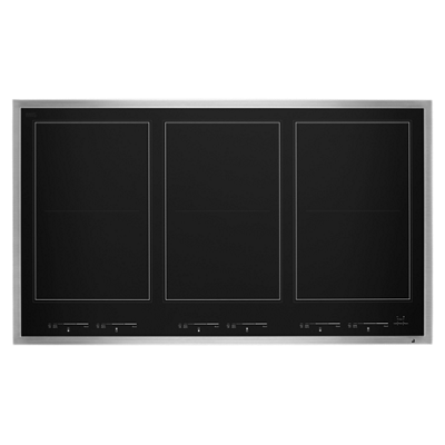 JIC4736HS &quot;36&quot;&quot; Lustre Stainless Induction Flex Cooktop&quot;