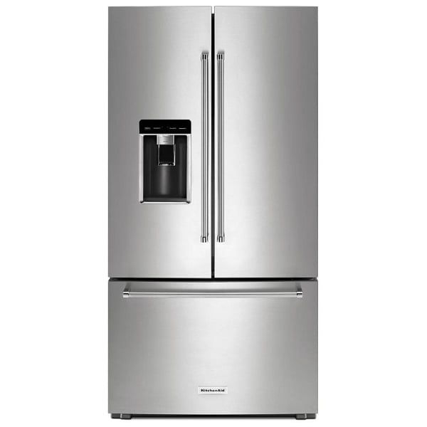 &quot;23.8 cu. ft. 36&quot;&quot; Counter-Depth French Door Platinum Interior Refrigerator with PrintShield™ Finish&quot;