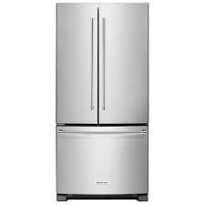 22 cu. Ft. 33-Inch Width Standard Depth French Door Refrigerator with Interior Dispense