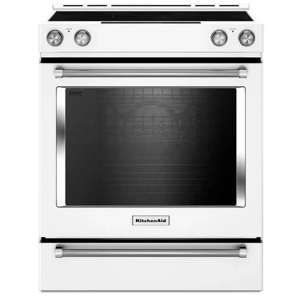 30-Inch 5-Element Electric Convection Slide-In Range with Baking Drawer