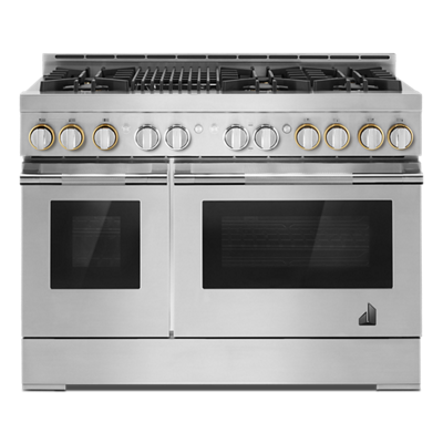 JGRP648HL &quot;48&quot;&quot; RISE™ Gas Professional-Style Range with Infrared Grill&quot;