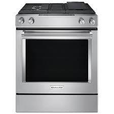 30-Inch 4-Burner Dual Fuel Downdraft Front Control Range