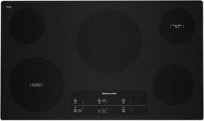 &quot;36&quot;&quot; Electric Cooktop with 5 Elements and Touch-Activated Controls&quot;