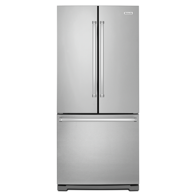 20 cu. Ft. 30-Inch Width Standard Depth French Door Refrigerator with Interior Dispense
