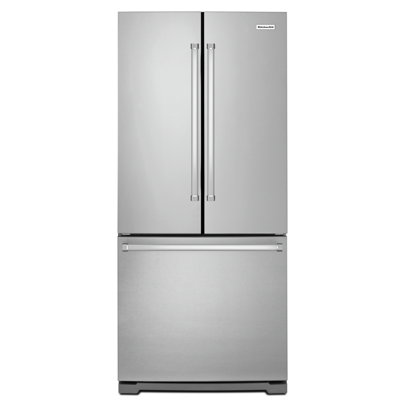 20 cu. Ft. 30-Inch Width Standard Depth French Door Refrigerator with Interior Dispense