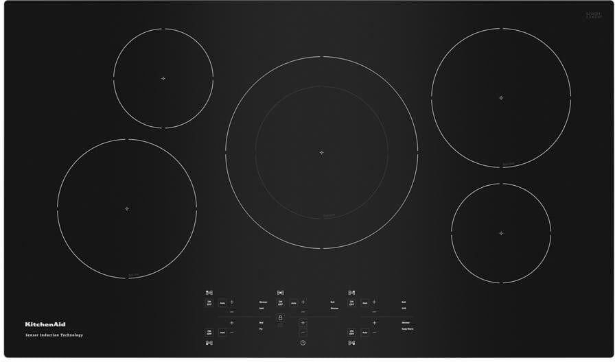 36-Inch 5-Element Sensor Induction Cooktop