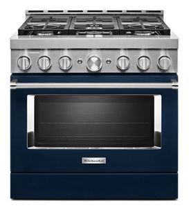 KitchenAid® 36&#39;&#39; Smart Commercial-Style Gas Range with 6 Burners