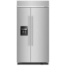 &quot;25.1 Cu. Ft. 42&quot;&quot; Built-In Side-by-Side Refrigerator with Ice and Water Dispenser&quot;