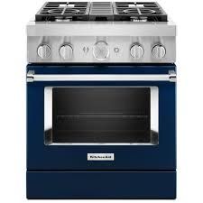 KitchenAid® 30&#39;&#39; Smart Commercial-Style Dual Fuel Range with 4 Burners