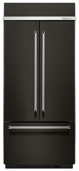 KitchenAid - &quot;20.8 Cu. Ft. 36&quot;&quot; Width Built In Stainless Steel French Door Refrigerator with Platinum Interior Design&quot;