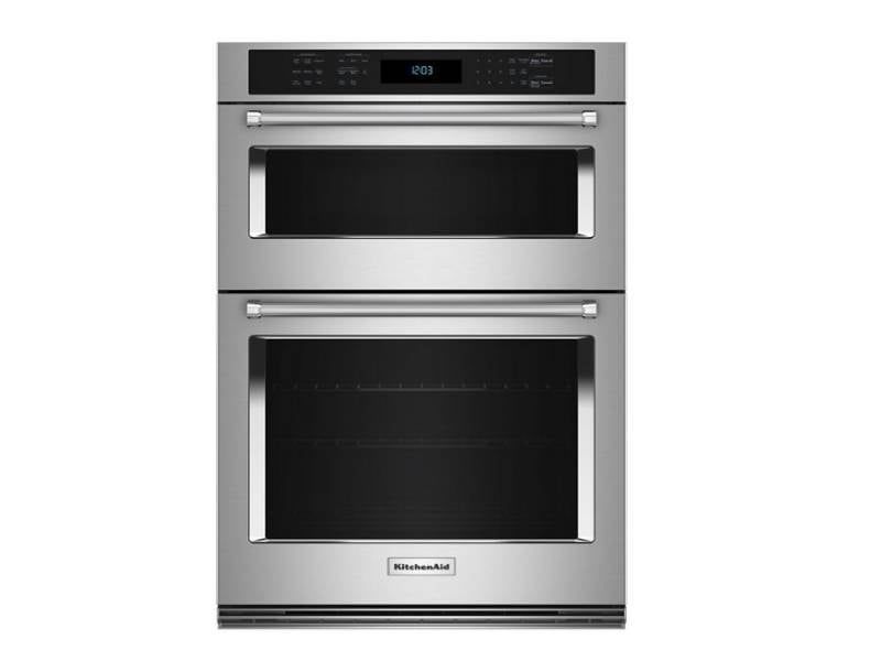 &quot;30&quot;&quot; Combination Wall Oven with Even-Heat™ True Convection (Lower Oven), PrintShield™ Finish&quot;
