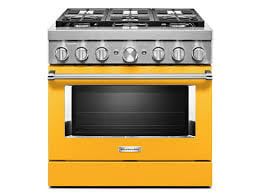 KitchenAid® 36&#39;&#39; Smart Commercial-Style Dual Fuel Range with 6 Burners