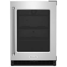 KURR214KSB - 24&quot;&quot; Undercounter Refrigerator with Glass Door&quot;