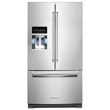 KRFF577KPS - 26.8 Cu. Ft. Standard-Depth French Door Refrigerator with Exterior Ice and Water Dispenser