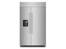 &quot;29.4 Cu. Ft. 48&quot;&quot; Built-In Side-by-Side Refrigerator with Ice and Water Dispenser&quot;