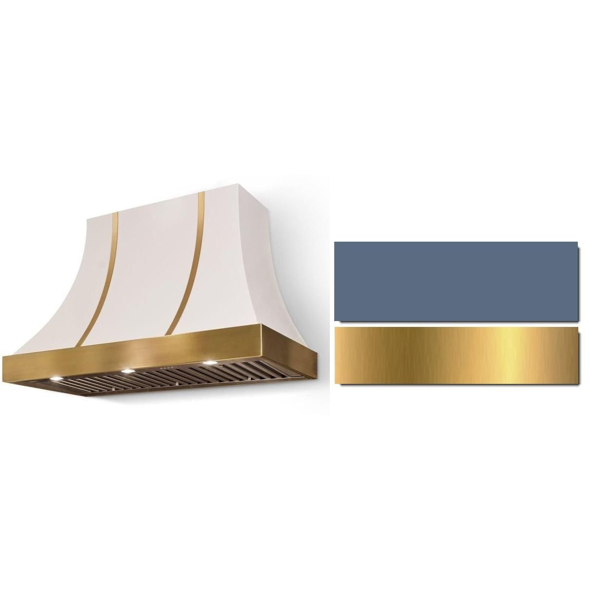 Cascade 48 x 30  Hood 1200 CFM_Stone Blue_BB trim