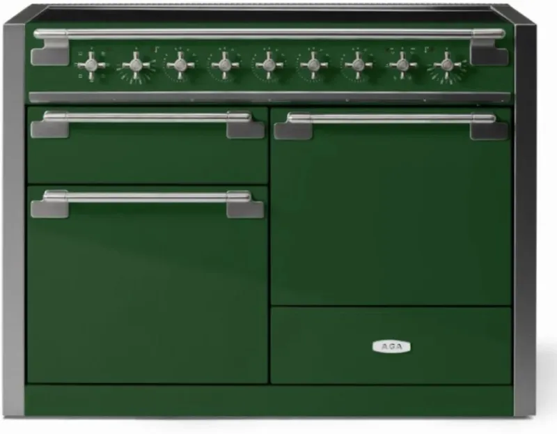 ELISE 48&quot; INDUCTION RANGE -Cornwall Green w/Brass Accents