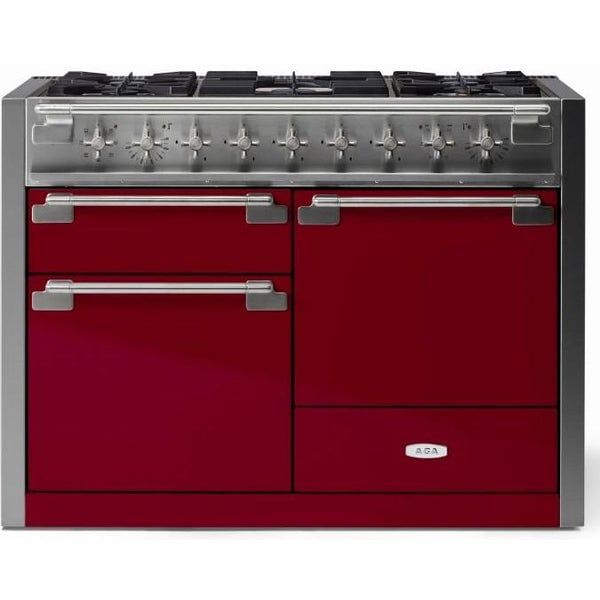 ELISE 48&quot; Dual Fuel RANGE - CRANBERRY