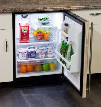 24 Inch Built-in Refrigerator Panel Ready, Right Hinge Door Swing