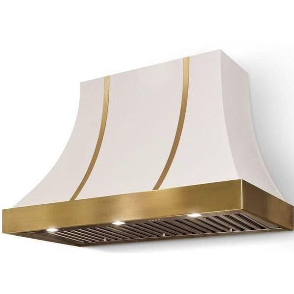 Cascade 36 x 30 Hood 600 CFM_White_AB trim