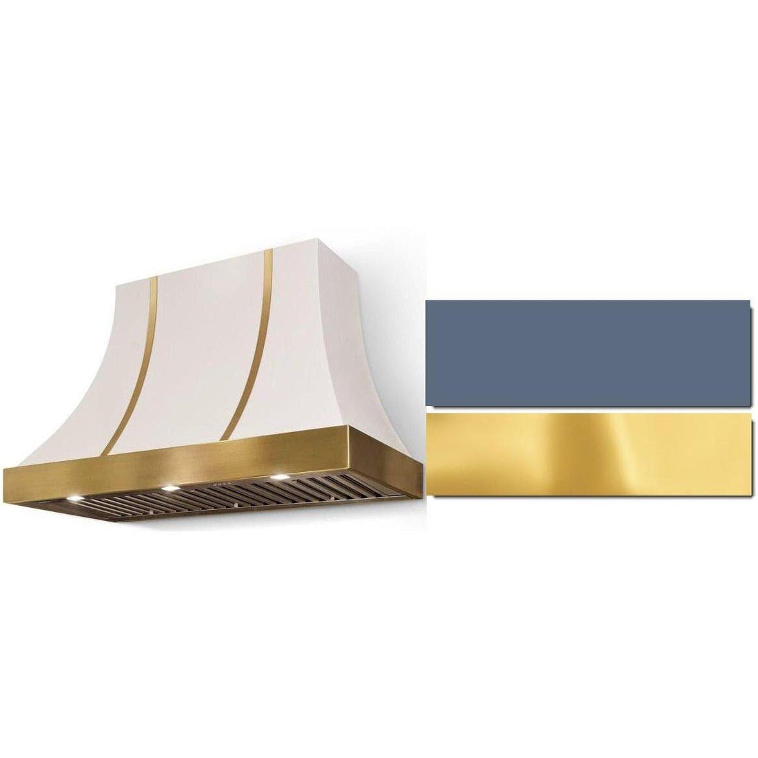 Cascade 36 x 30 Hood 600 CFM_Stone Blue_PB trim