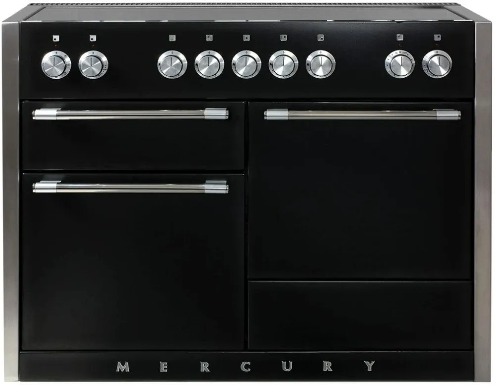 48&quot; Mercury Induction 3-Oven Range - Matt Black