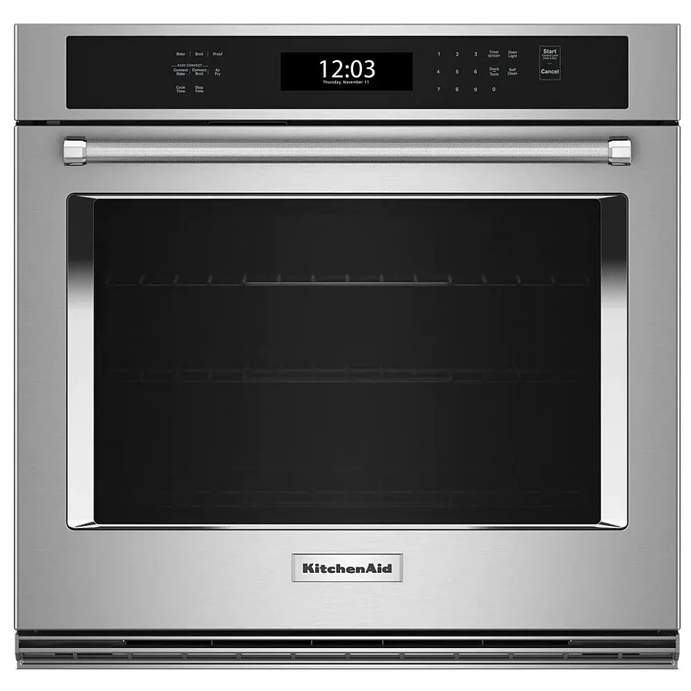 &quot;30&quot;&quot; Single Wall Oven with Even-Heat™ True Convection, PrintShield™ Finish&quot;