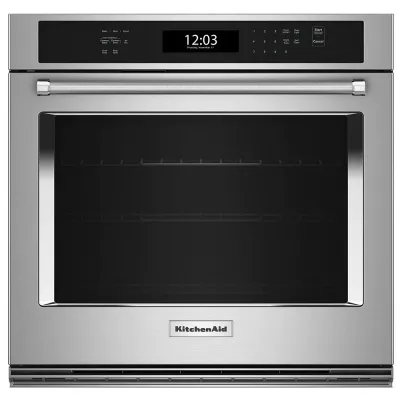 &quot;30&quot;&quot; Single Wall Oven with Even-Heat™ True Convection, PrintShield™ Finish&quot;