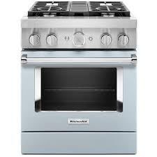 KitchenAid® 30&#39;&#39; Smart Commercial-Style Dual Fuel Range with 4 Burners