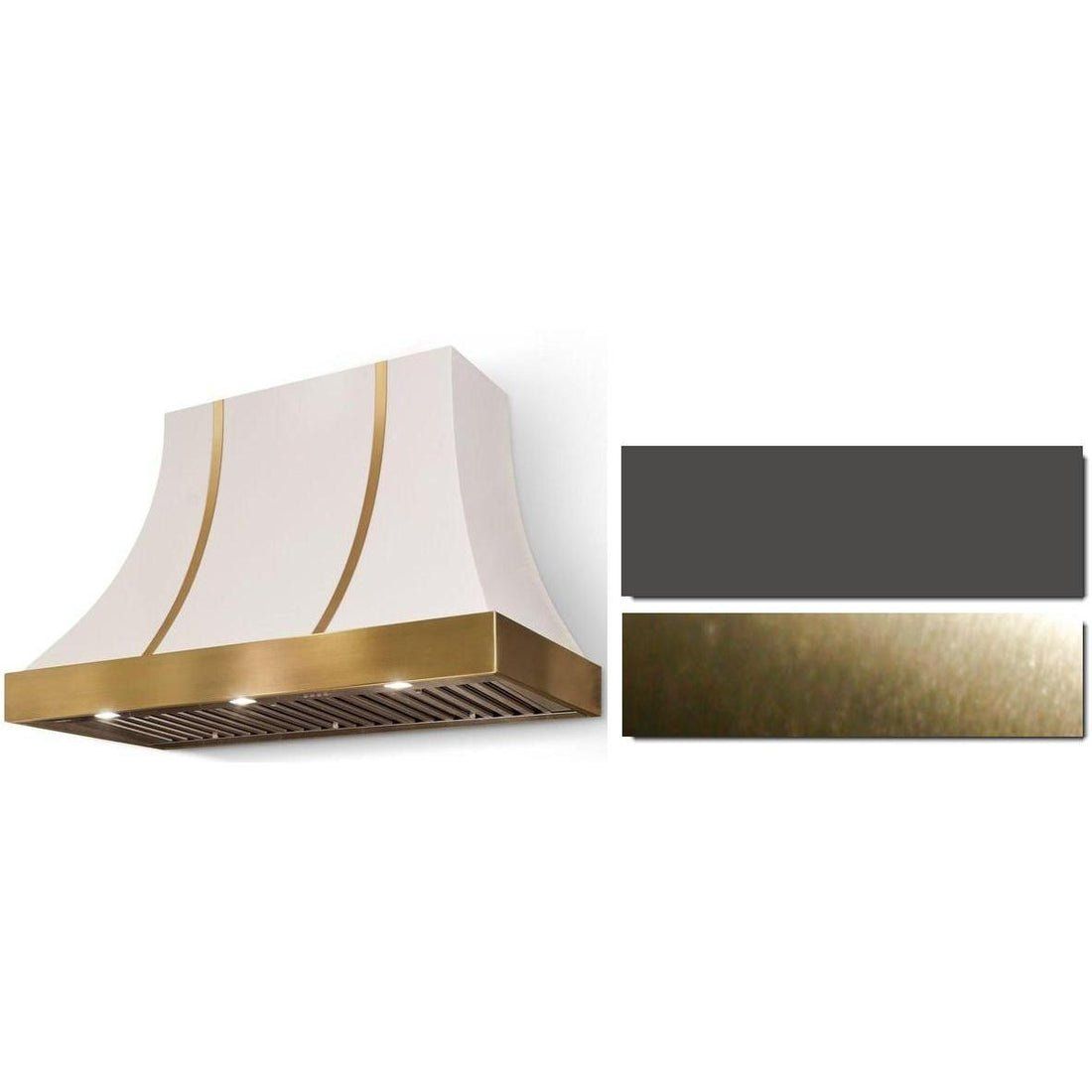 Cascade 36 x 30 Hood 600 CFM_Slate_AB trim