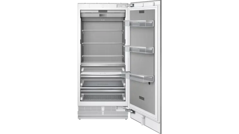 T36IR905SP-B 36&quot; Refrigerator Column - Base Unit - Custom Panel - Reversible door swing -Stainless Steel Interior - Home Connect™