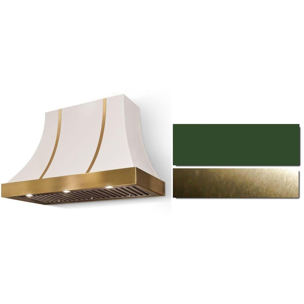 Cascade 48 x 30  Hood 1200 CFM_Cornwall Green_AB trim