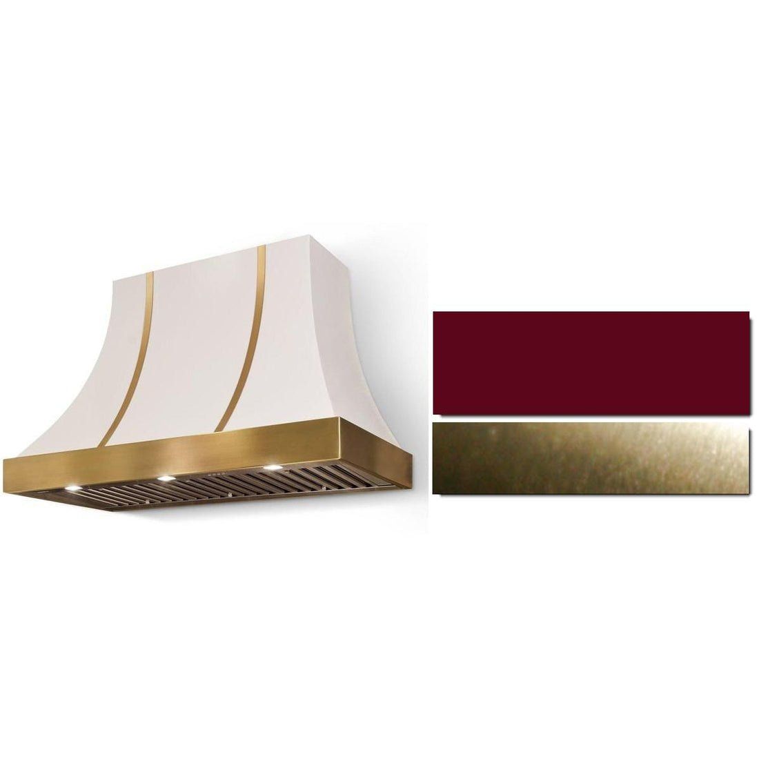 Cascade 48 x 30  Hood 1200 CFM_Cranberry_AB trim
