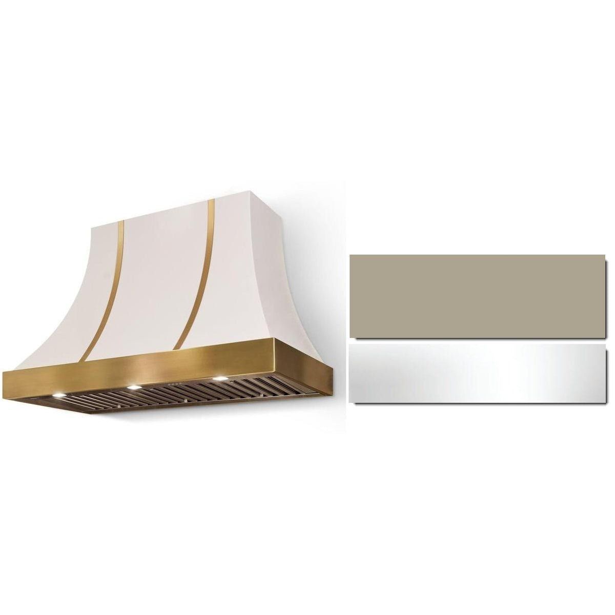 Cascade 48 x 30  Hood 1200 CFM_Fawn_PC Trim