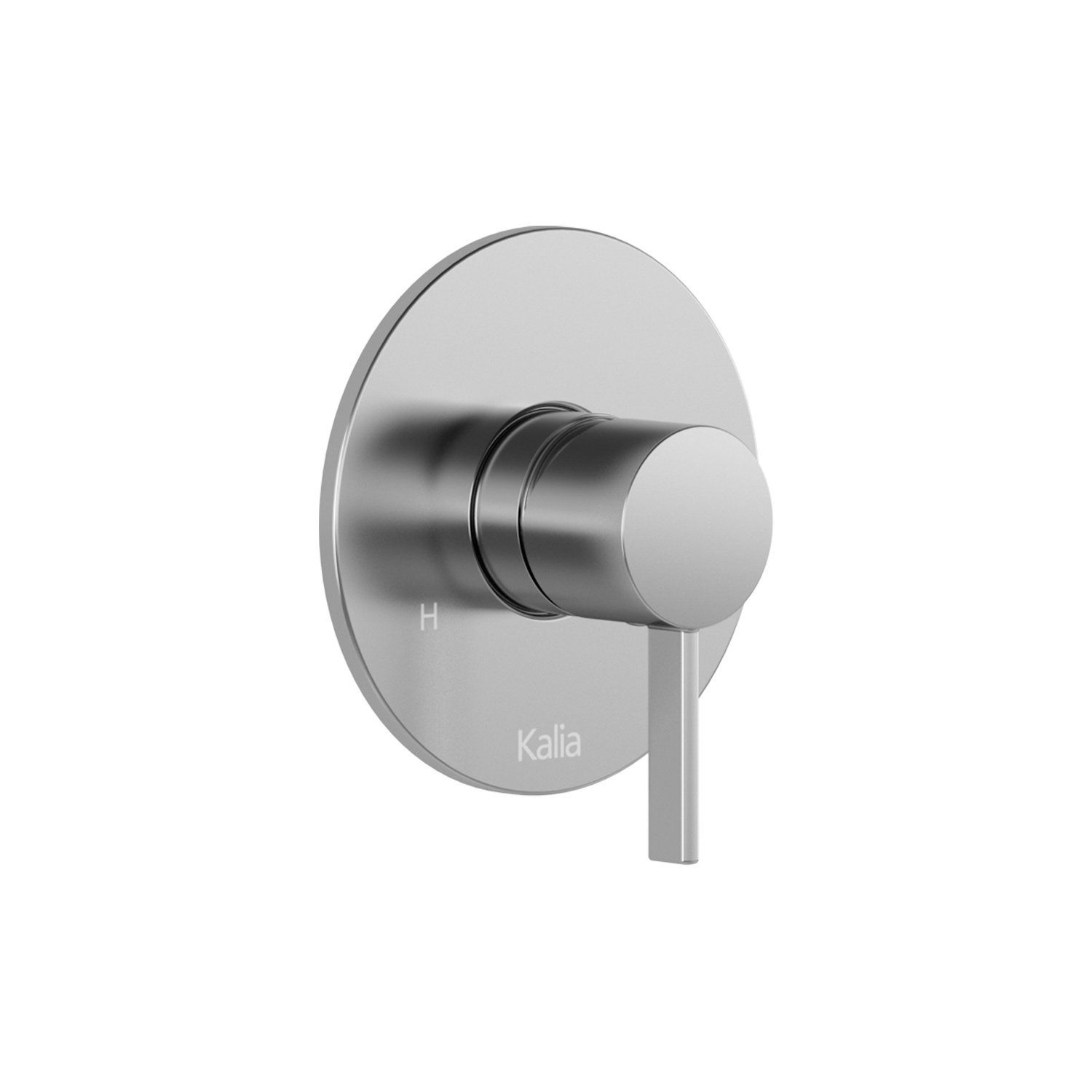 Round Decorative Trim  for ½&#39;&#39; Pressure Balance Thermostatic RPA Valve with Volume Control - Cartridge Included Chrome