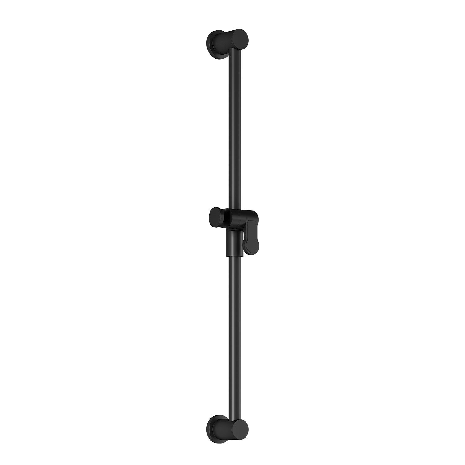 Wallbar Round for Handshower Matte Black
