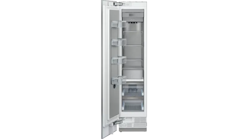 18&quot; Freezer Column with Internal Icemaker - Base Unit - Custom Panel - Reversible door swing - Side-by-side kit included,Thermador Connected Experience with Home Connect™ - Stainless Steel Interior