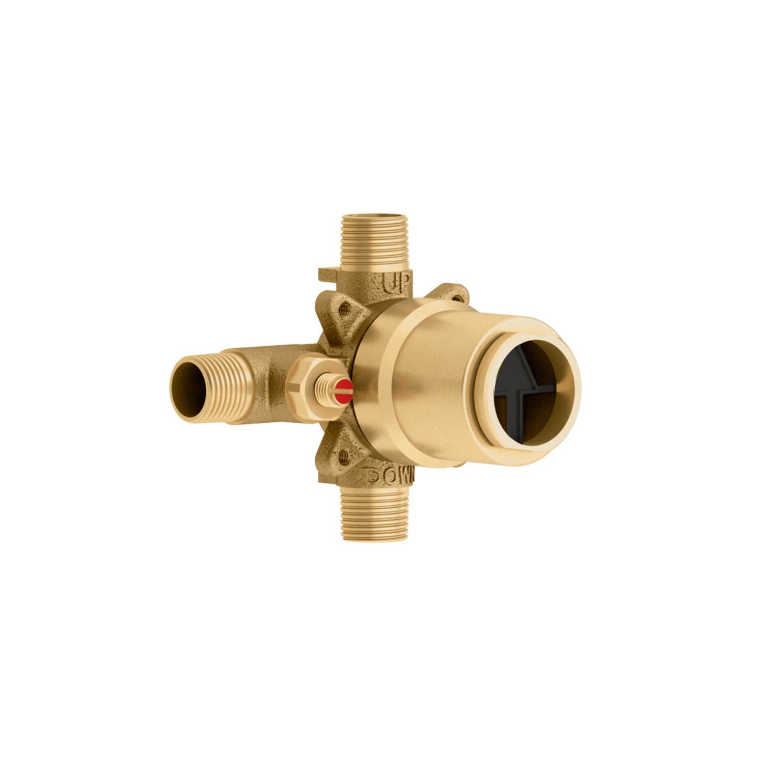 ½&#39;&#39; Pressure Balance Valve With Test Cap - Without Cartridge - NPT